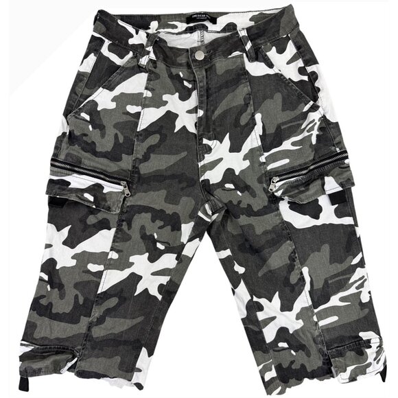 American Bazi Other - Mens L Camouflage Cargo Shorts W/Zipper Pockets American Bazi - PreOwned
